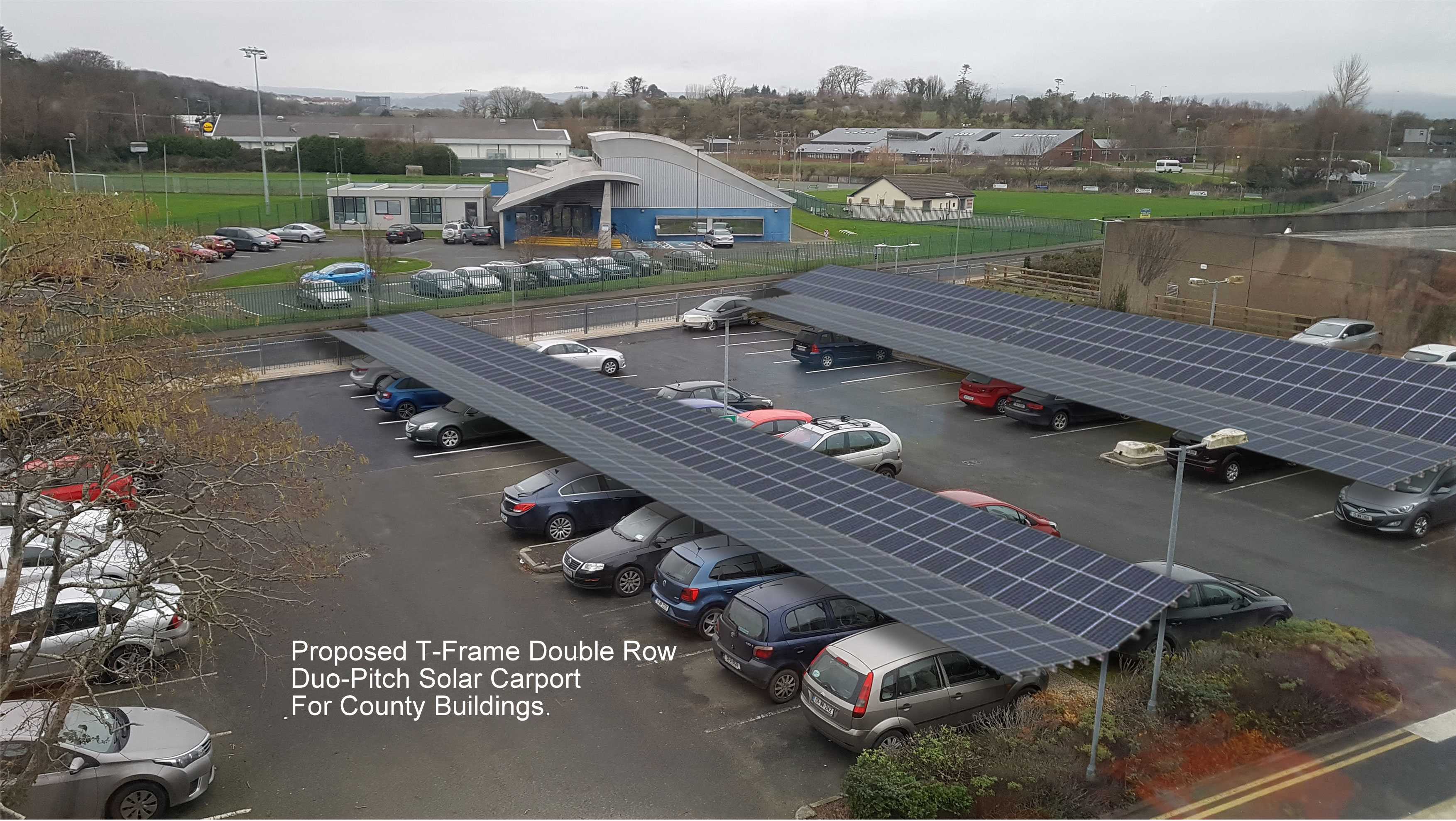 Solar PV Car Portal County Buildings